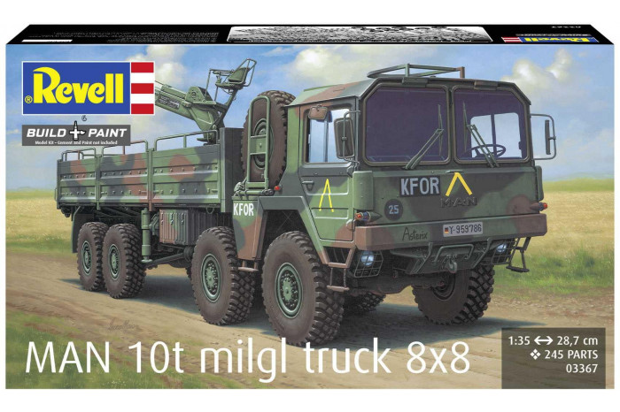 Plastic ModelKit military 03367 - MAN 10t milgl 8x8 Truck (1:35)