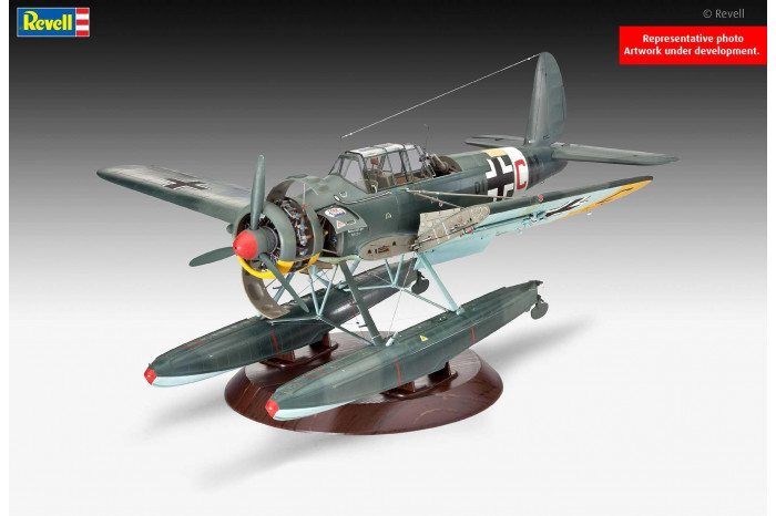 Plastic ModelKit letadlo 03787 - Arado Ar196A-3 Seaplane (1:32)