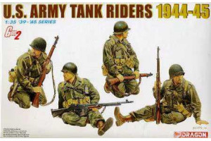 Model Kit figurky 6378 - US ARMY TANK RIDERS 1944-45 (1:35)
