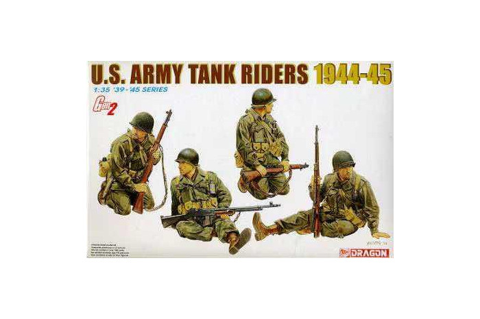 Model Kit figurky 6378 - US ARMY TANK RIDERS 1944-45 (1:35)