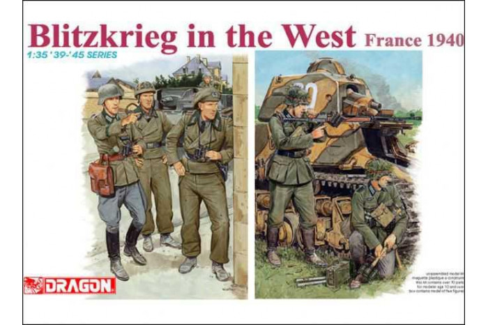 Model Kit figurky 6347 - BLITZKRIEG IN THE WEST (FRANCE 1940) (1:35)