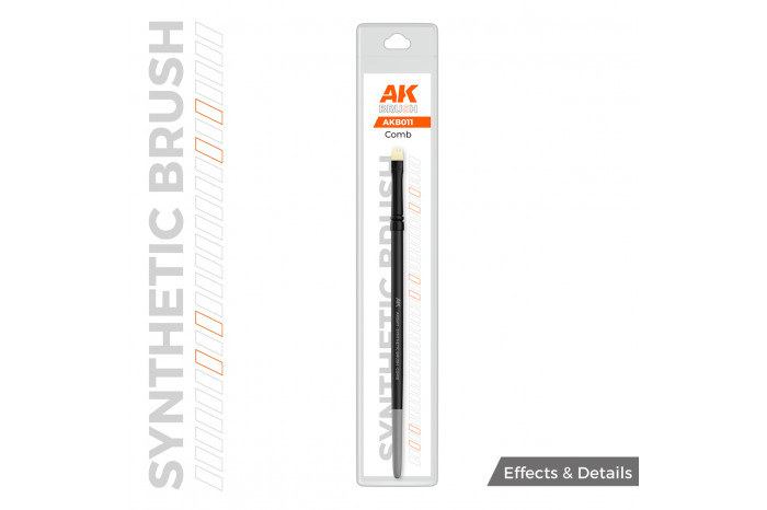 AK SYNTHETIC BRUSH – COMB