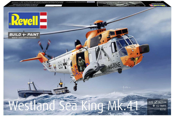 Plastic ModelKit vrtulník 03785 - Westland Sea King Mk. 41 (1:72)