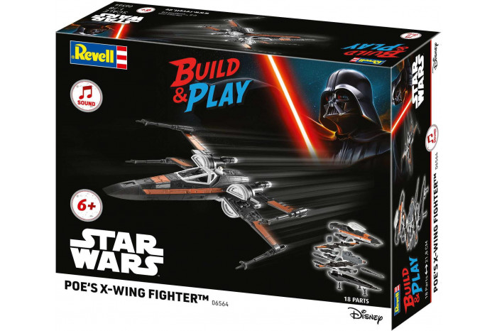 Build & Play SW 06564 - Poe's X-Wing Fighter (1:78)