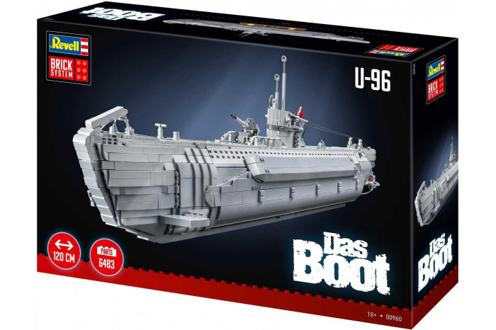 Brick System REVELL 00960 - German Submarine U-96 (1:56)