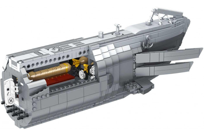 Brick System REVELL 00960 - German Submarine U-96 (1:56)