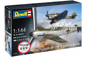 Starter Kit letadlo 73770 - Messerschmitt Bf109E & Ju87B Stuka (1:144)