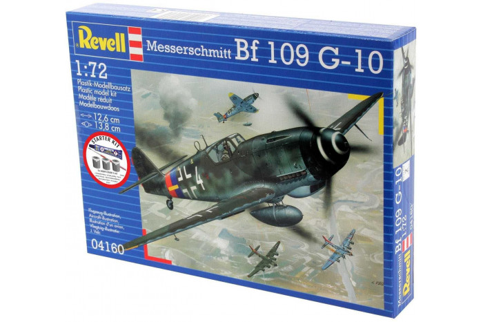 Starter Kit letadlo 74160 - Messerschmitt Bf-109 (1:72)