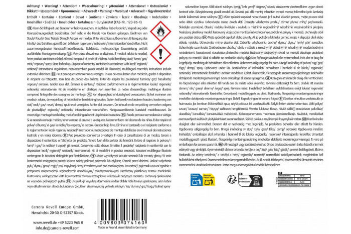 Starter Kit letadlo 74160 - Messerschmitt Bf-109 (1:72)