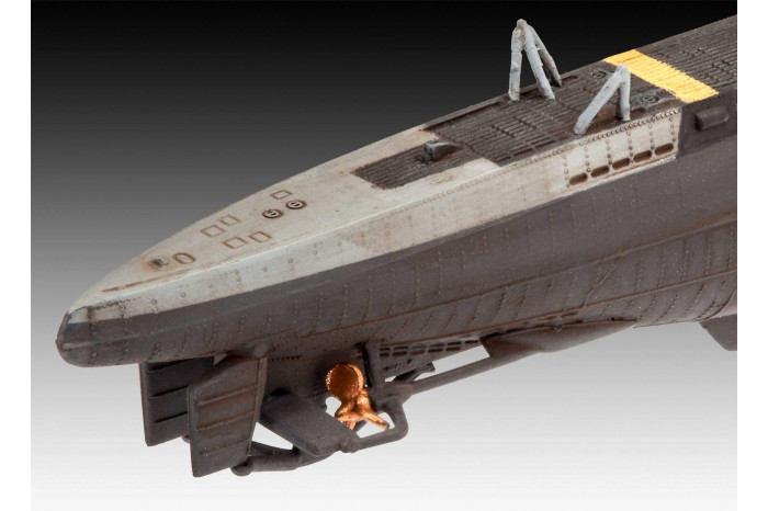 Starter Kit ponorka 75154 - German Submarine Type (1:350)