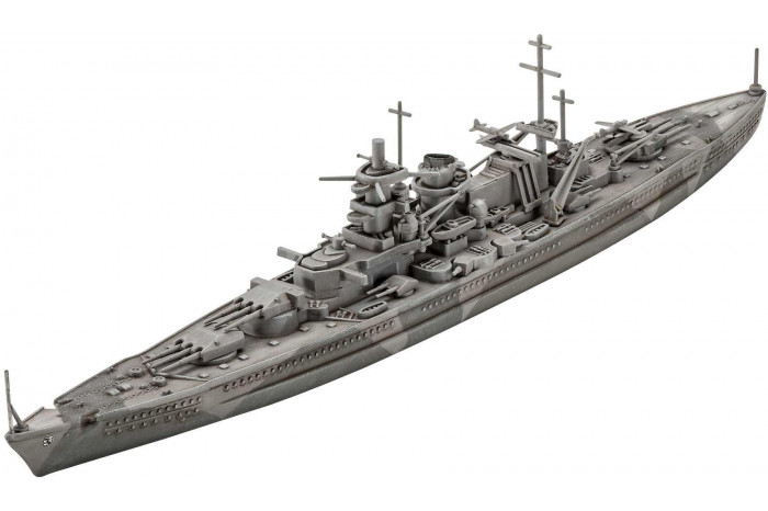 Starter Kit loď 75181 - Battleship Gneisenau (1:1200)