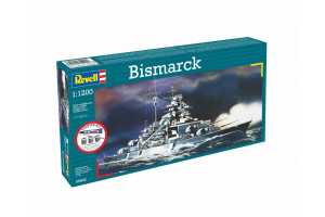 Starter Kit loď 75802 - Bismarck (1:1200)