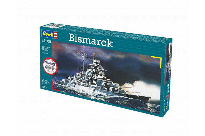 Starter Kit loď 75802 - Bismarck (1:1200)