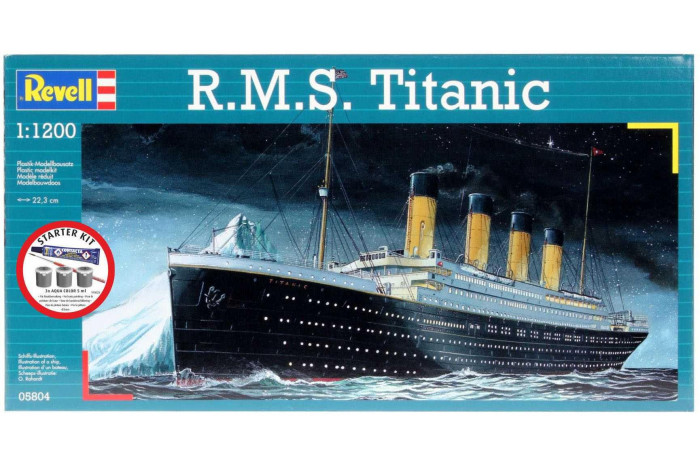 Starter Kit loď 75804 - R.M.S. Titanic (1:1200)