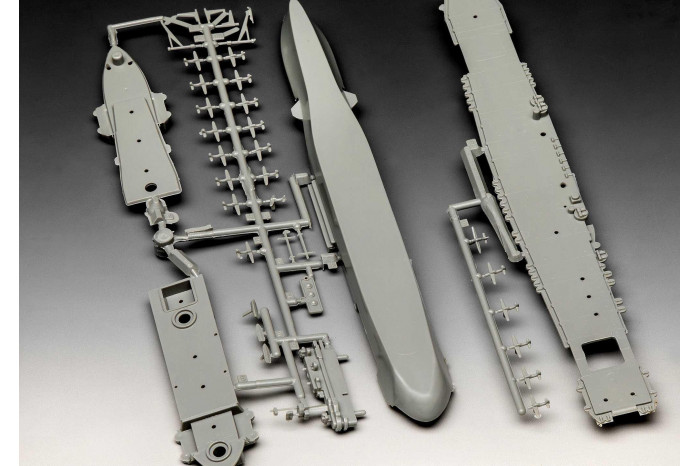 Starter Kit loď 75824 - USS Enterprise CV-6 (1:1200)