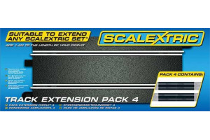 Rozšíření trati SCALEXTRIC C8526 - Track Extension Pack 4 - Straights