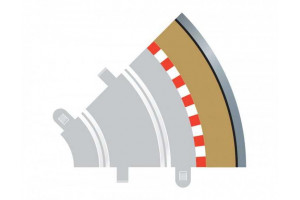 Rozšíření trati SCALEXTRIC C8240 - Radius 1 Outer Border/Barriers