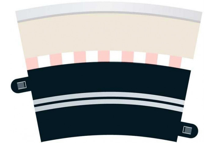 Příslušenství SCALEXTRIC C7017 - Single Lane (R3 Curve x 4)