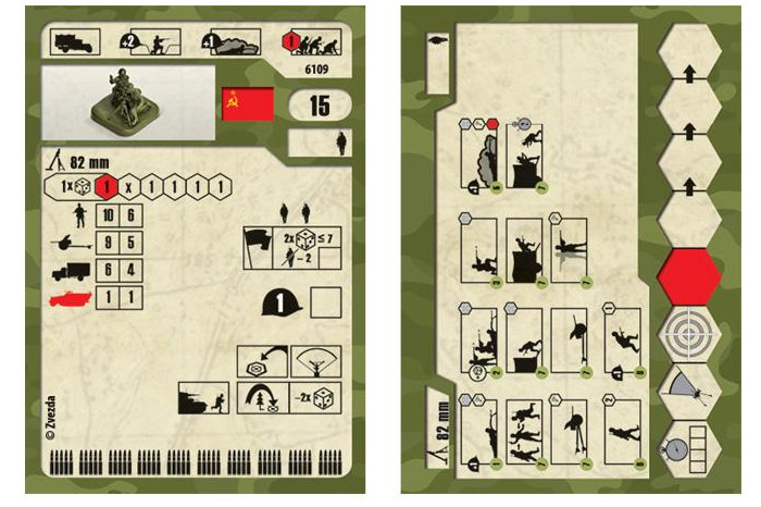 Wargames (WWII) figurky 6109 - Soviet 82-mm Mortar with Crew (1:72)