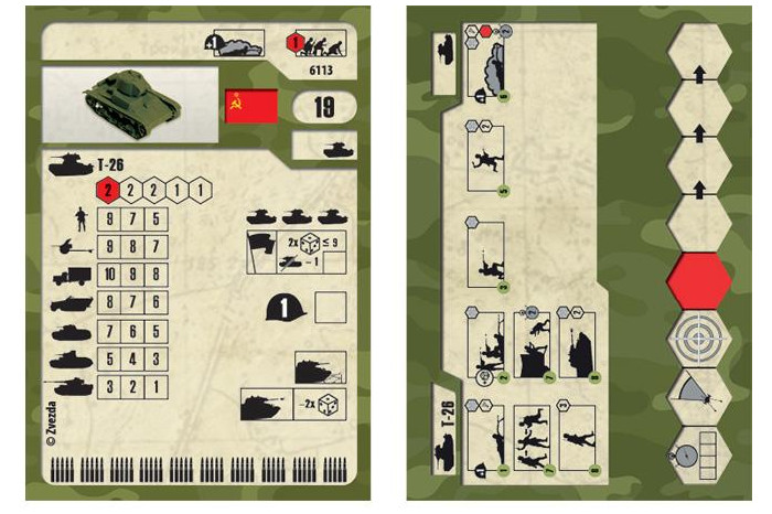 Wargames (WWII) tank 6113 - Soviet Tank T-26 M (1:100)