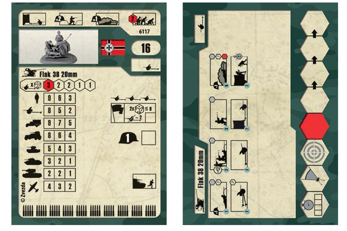 Wargames (WWII) letadlo 6117 - German Anti-Aircraft Gun with Crew (1:72)