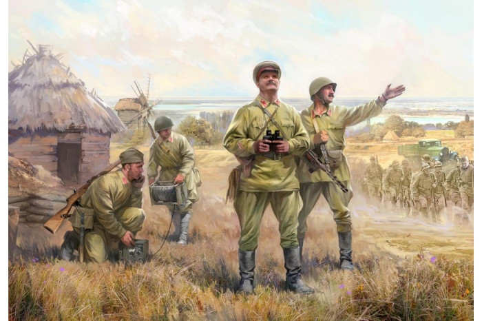 Wargames (WWII) figurky 6132 - Soviet HQ (1:72)