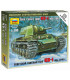 Wargames (WWII) tank 6141 - Soviet Heavy Tank KV-1 (1:100)