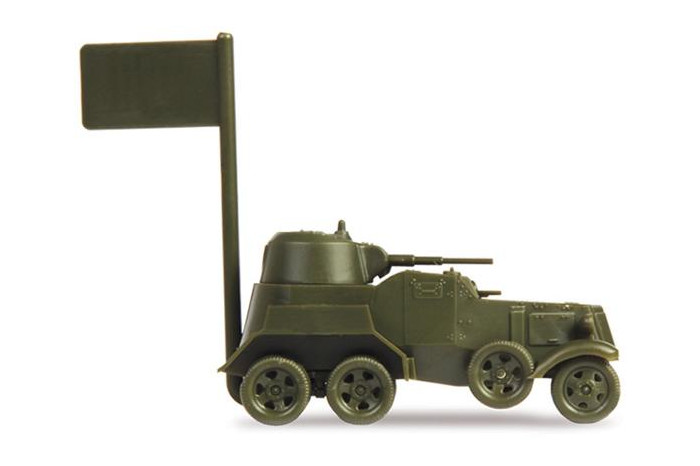 Wargames (WWII) military 6149 - Soviet Armored Car BA-10 (1:100)