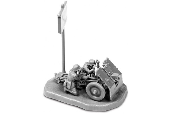 Wargames (WWII) figurky 6156 - German 75mm Infantry Gun (1:72)