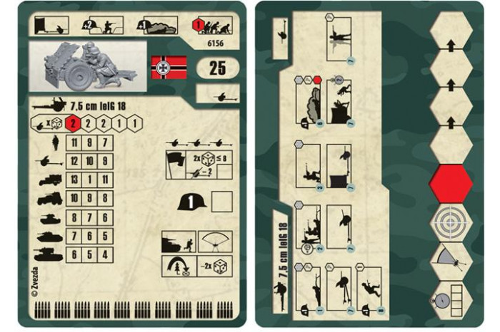 Wargames (WWII) figurky 6156 - German 75mm Infantry Gun (1:72)