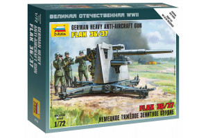 Wargames (WWII) military 6158 - German 88mm Flak 36/37 (1:72)
