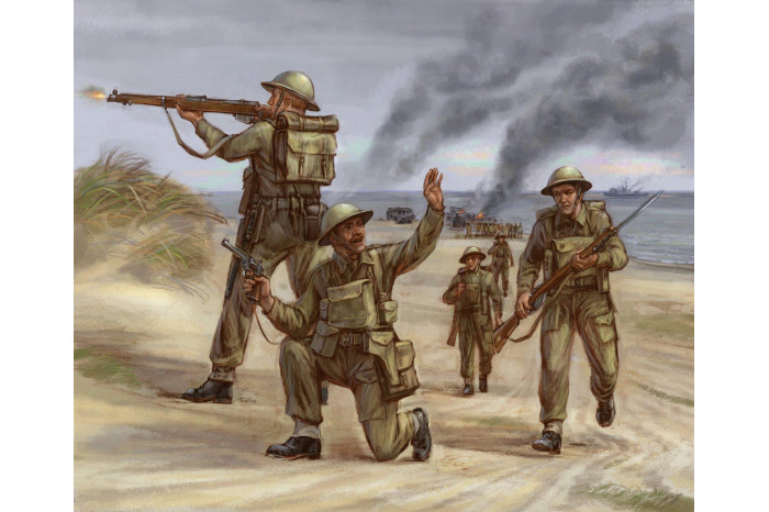 Wargames (WWII) figurky 6166 - British Infantry 1939-42 (1:72)