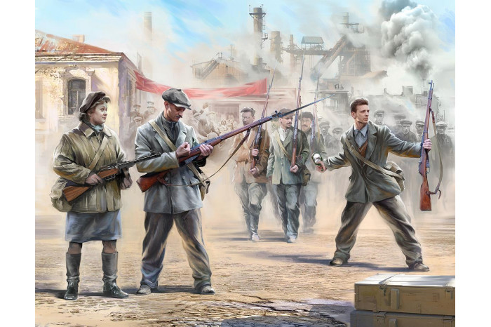 Wargames (WWII) figurky 6181 - Soviet Militia 1941 (1:72)
