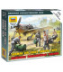 Wargames (WWII) figurky 6188 - German airforce ground crew (1:72)