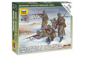 Wargames (WWII) figurky 6197 - Soviet Infantry (Winter Uniform) (1:72)