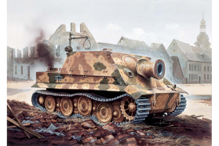 Wargames (WWII) military 6205 - Sturmtiger German Heavy Assault Gun (1:100)