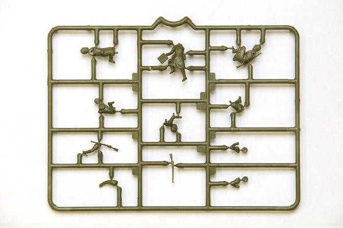 Wargames (WWII) figurky 6208 - Soviet 82mm Mortar with Crew (Winter Unif.) (1:72)