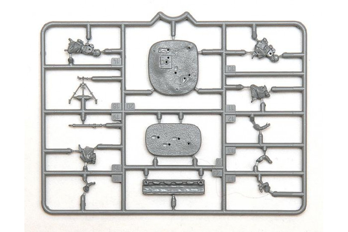 Wargames (WWII) figurky 6209 - Ger. 80mm Mortar with Crew (Winter Unif.) (1:72)