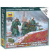 Wargames (WWII) figurky 6210 - Ger. Machine-gun with Crew (Winter Uniform) (1:72)