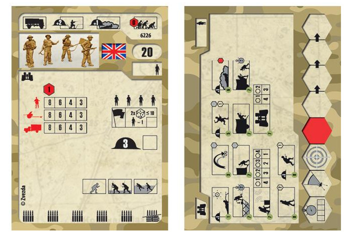 Wargames (WWII) figurky 6226 - British Recon Team (1:72)