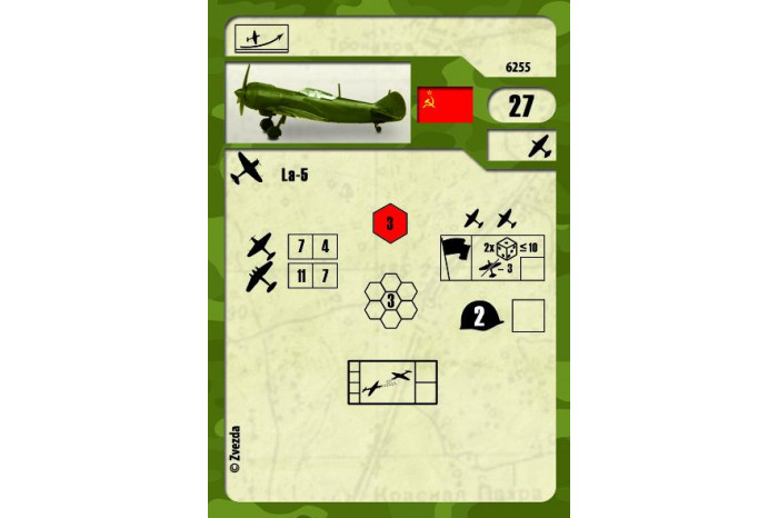 Wargames (WWII) letadlo 6255 - Lavočkin La-5 (1:144)