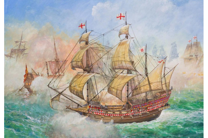 Wargames (TS) loď 6500 - English ship Revenge (1:350)