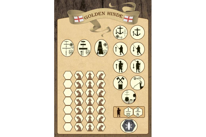 Wargames (TS) loď 6509 - Golden Hind (1:350)