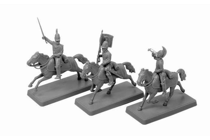 Wargames figurky 6817 - Russian Dragoons Command Group (1:72)