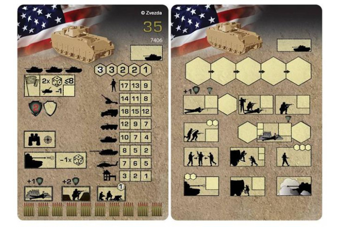 Wargames (HW) tank 7406 - Bradley (1:100)