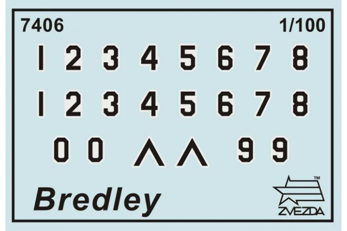 Wargames (HW) tank 7406 - Bradley (1:100)