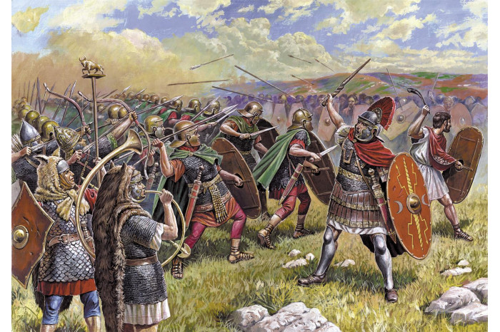 Wargames (AoB) figurky 8052 - Roman Auxiliary Infantry (re-release) (1:72)