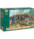 Wargames (AoB) figurky 8059  Medieval Peasant Army (1:72)