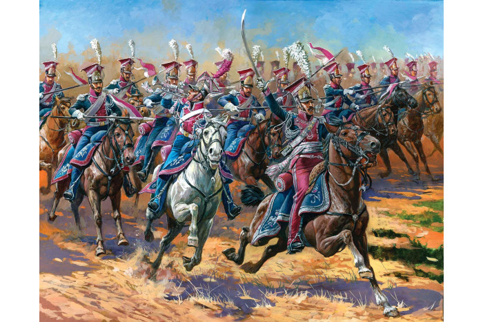 Wargames (AoB) figurky 8075 - Polish Uhlans (1:72)