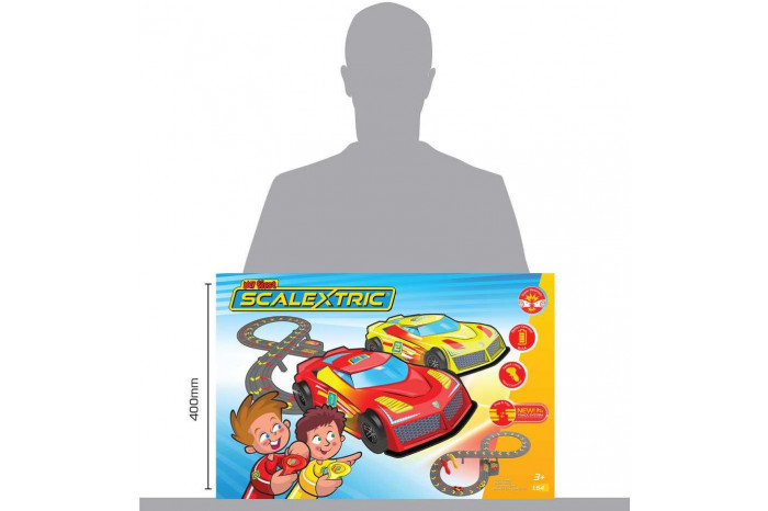 Autodráha MICRO SCALEXTRIC G1154M - My First Scalextric (Battery Powered) (1:64)